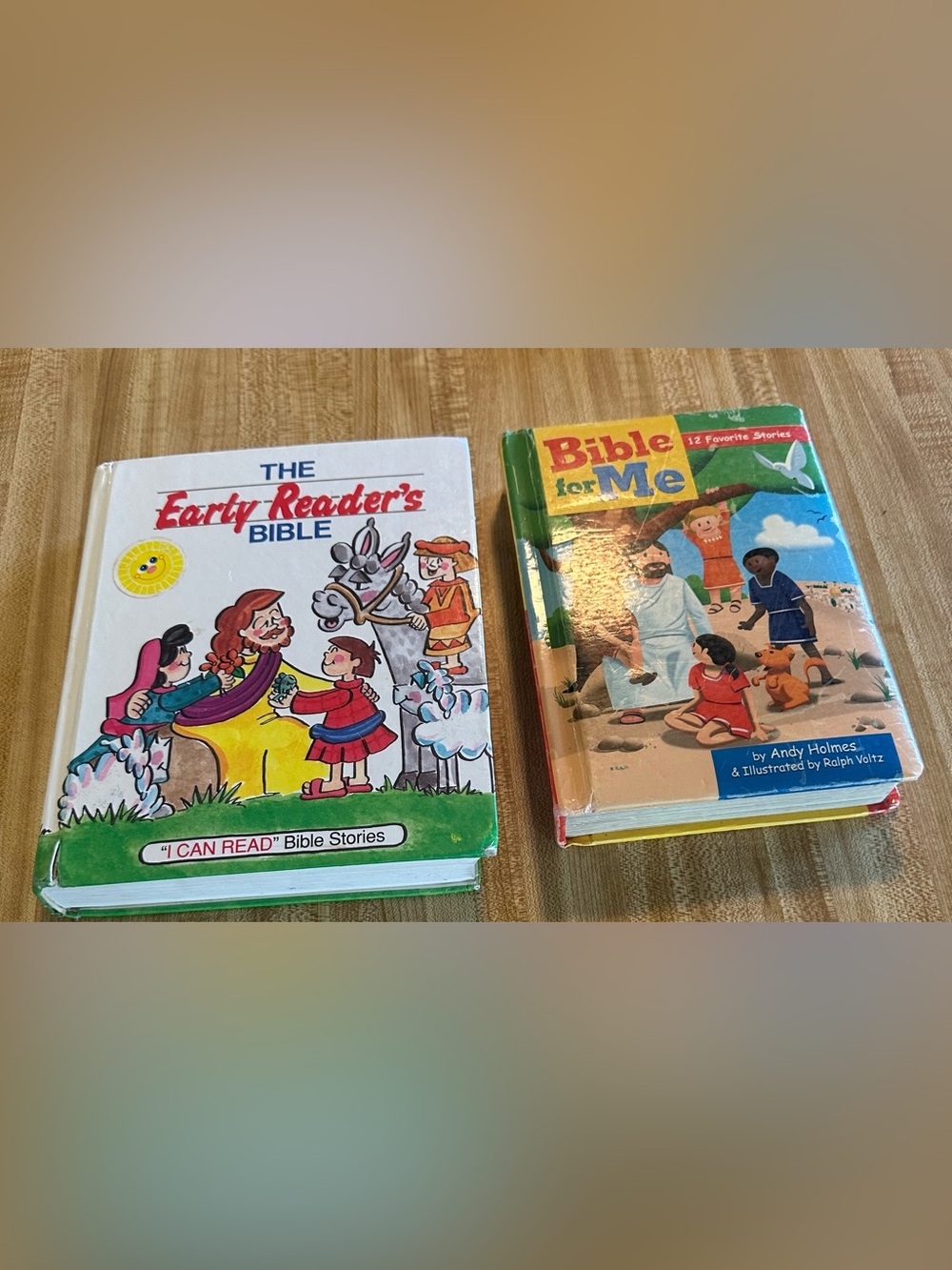 The Early Reader's Bible & Bible for Me Children's Books Bundle of two books